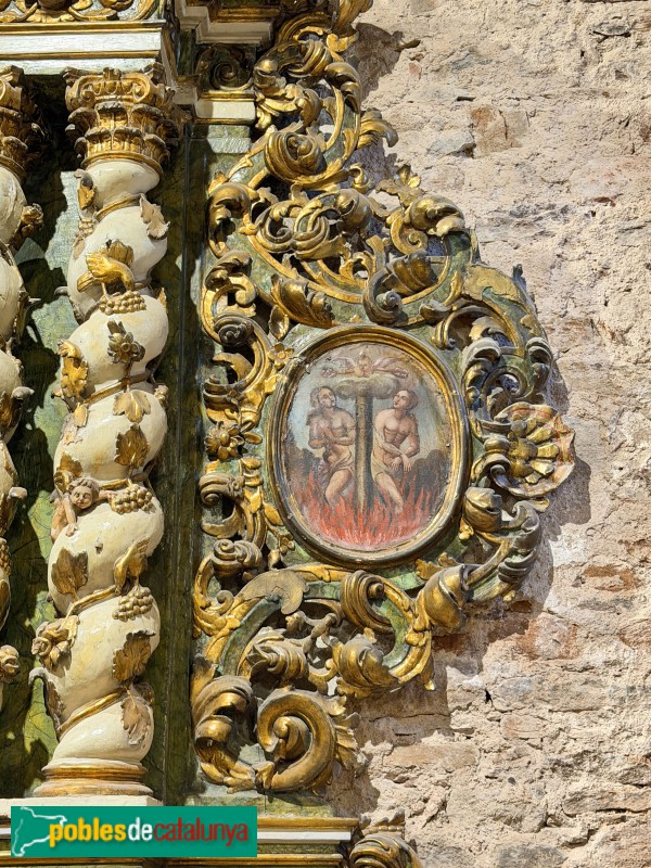 Església de Santa Maria de Vilalleons - Retaule de Sant Miquel (Foto: Albert Esteves, 2026) Església de Santa Maria de Vilalleons - Retaule de Sant Miquel