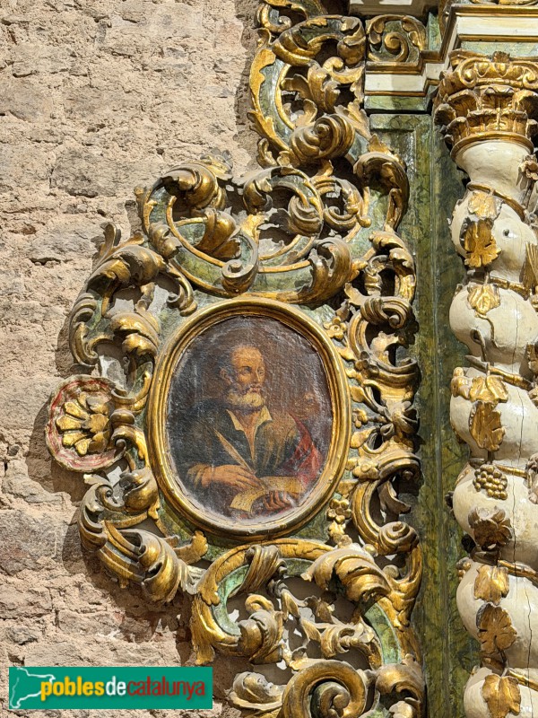Església de Santa Maria de Vilalleons - Retaule de Sant Miquel (Foto: Albert Esteves, 2026) Església de Santa Maria de Vilalleons - Retaule de Sant Miquel