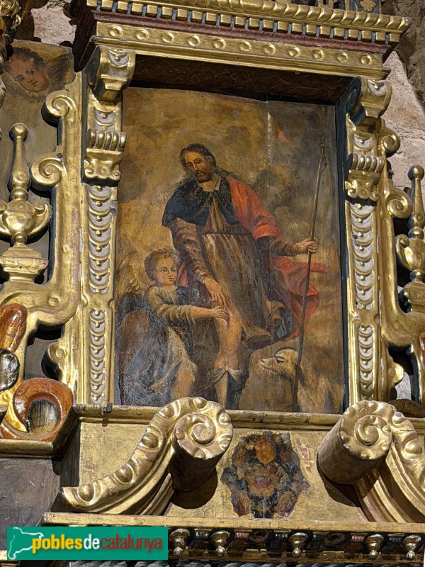 Església de Santa Maria de Vilalleons - Retaule de la M.D. del Roser (Foto: Albert Esteves, 2026) Església de Santa Maria de Vilalleons - Retaule de la M.D. del Roser