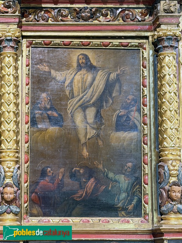 Església de Santa Maria de Vilalleons - Retaule del Salvador (Foto: Albert Esteves, 2026) Església de Santa Maria de Vilalleons - Retaule del Salvador
