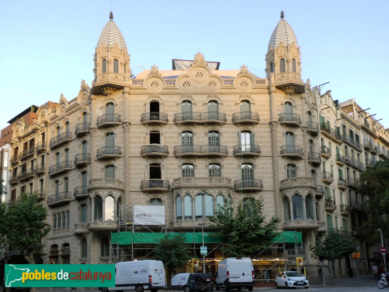 Barcelona - Còrsega, 259-261/ Enric Granados, 119 (Foto: Valentí Pons, 2026) Barcelona - Còrsega, 259-261/ Enric Granados, 119