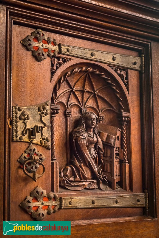 Sitges - Palau Maricel de Terra. Saló d'Or (Foto: José Aguado, 2018) Sitges - Palau Maricel de Terra. Saló d'Or