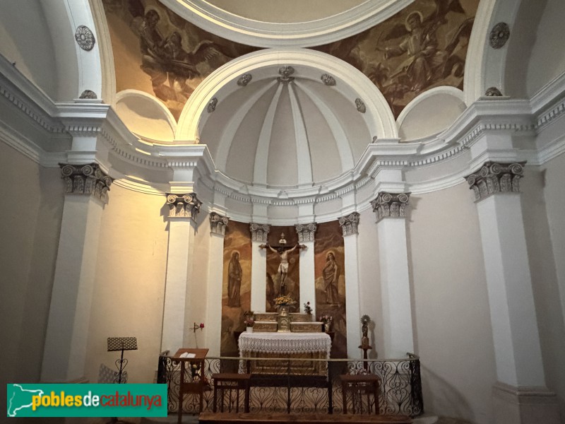 Balenyà - Santuari de la M.D. de l'Ajuda. Capella del Santíssim