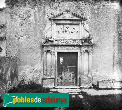 Balenyà - Santuari de la M.D. de l'Ajuda. Portada