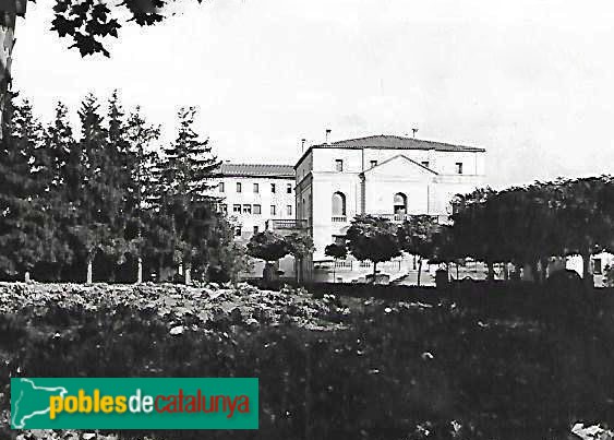 Balenyà - Casa del Baró d'Oller (Quinta Rosario). Postal antiga