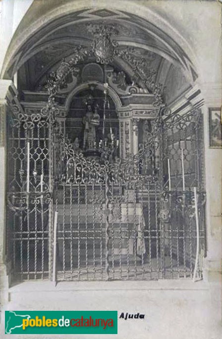 Balenyà - Santuari de la M.D. de l'Ajuda. Postal antiga