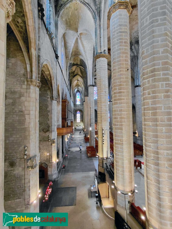 Barcelona - Santa Maria del Mar. Interior (Foto: Sergi Suárez, 2026) Barcelona - Santa Maria del Mar. Interior