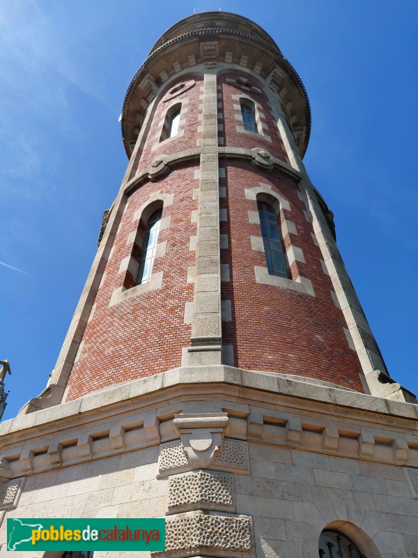 Barcelona - Torre de les Aigües del Tibidabo (o de Dosrius) (Foto: Sergi Suárez, 2026) Barcelona - Torre de les Aigües del Tibidabo (o de Dosrius)