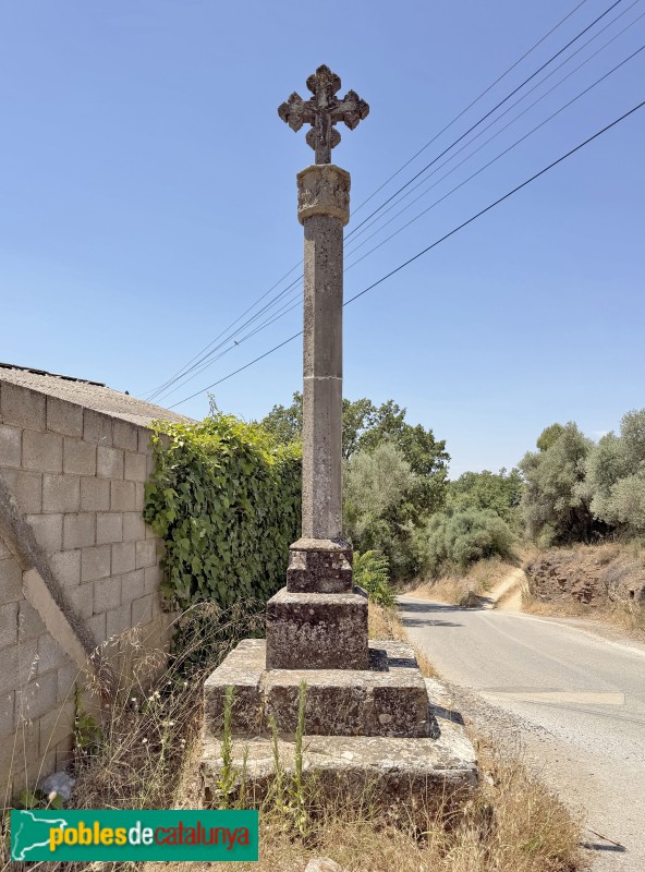 Falset - Creu de la Mare de Déu de Gràcia (Foto: Albert Esteves, 2026) Falset - Creu de la Mare de Déu de Gràcia