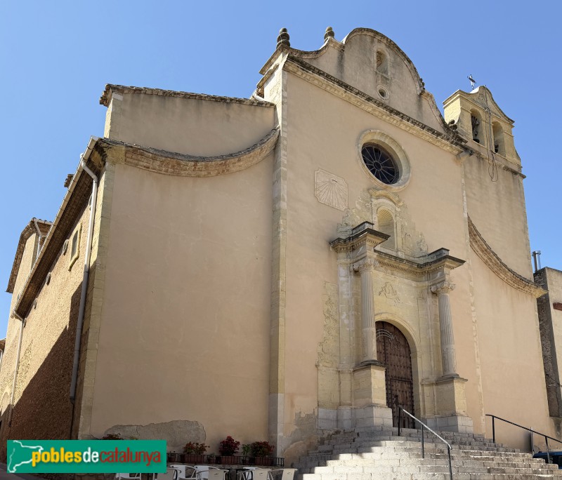 Capçanes - Església de la Nativitat de la Mare de Déu (Foto: Albert Esteves, 2026) Capçanes - Església de la Nativitat de la Mare de Déu