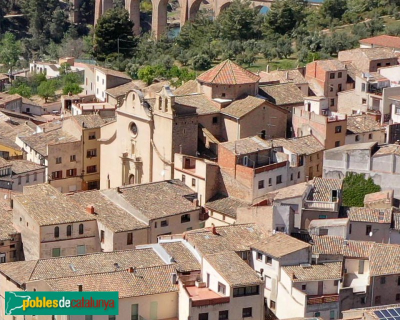 Capçanes - Església de la Nativitat de la Mare de Déu (Foto: Francesc Vidal-Barraquer, 2021) Capçanes - Església de la Nativitat de la Mare de Déu