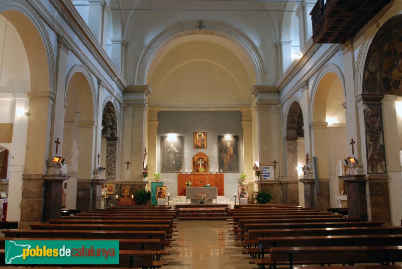 Ulldemolins - Església de Sant Jaume (Foto: <i>Jordi Contijoch -calaix.gencat.cat-</i>, 2007) Ulldemolins - Església de Sant Jaume