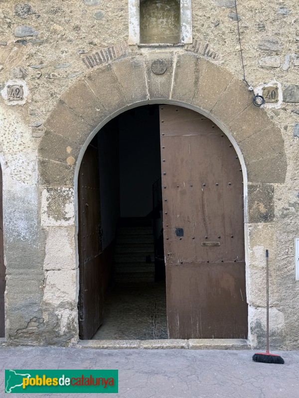 Poboleda - Portal de 1727