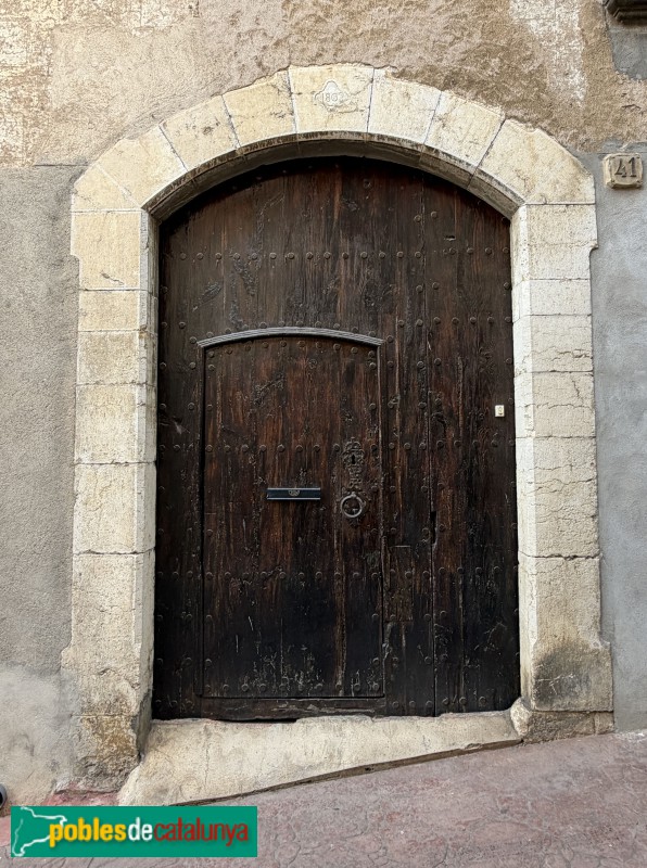 Poboleda - Portal de 1803