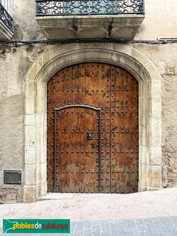 Poboleda - Portal de 1857