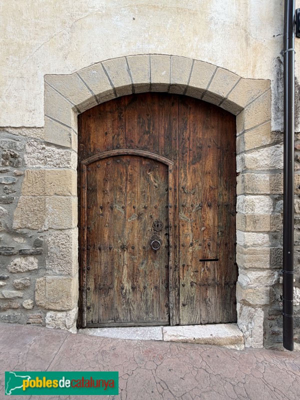 Poboleda - Portal de finals del segle XVIII o inicis del XIX
