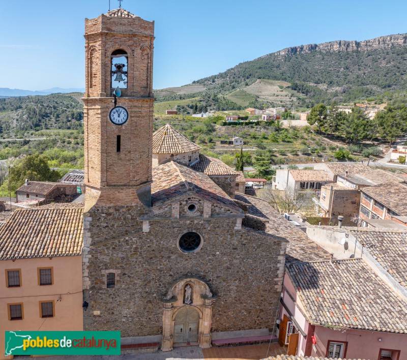El Lloar - Església de Sant Miquel (Foto: Francesc Vidal-Barraquer, 2024) El Lloar - Església de Sant Miquel