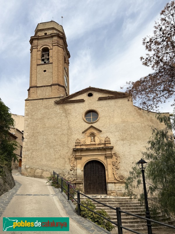 La Vilella Baixa - Església de Sant Joan Baptista (Foto: Albert Esteves, 2026) La Vilella Baixa - Església de Sant Joan Baptista
