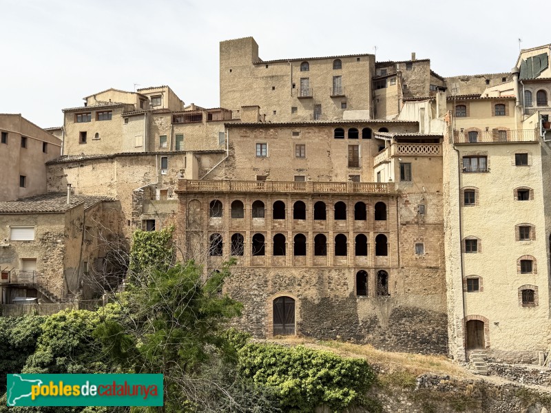 La Vilella Baixa - Façanes del riu (Foto: Albert Esteves, 2026) La Vilella Baixa - Façanes del riu