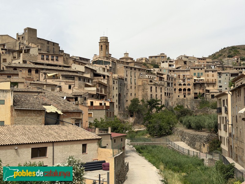 La Vilella Baixa - Façanes del riu (Foto: Albert Esteves, 2026) La Vilella Baixa - Façanes del riu