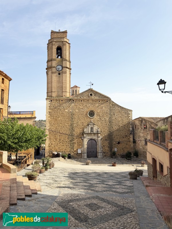 Gratallops - Església de Sant Llorenç (Foto: Albert Esteves, 2026) Gratallops - Església de Sant Llorenç