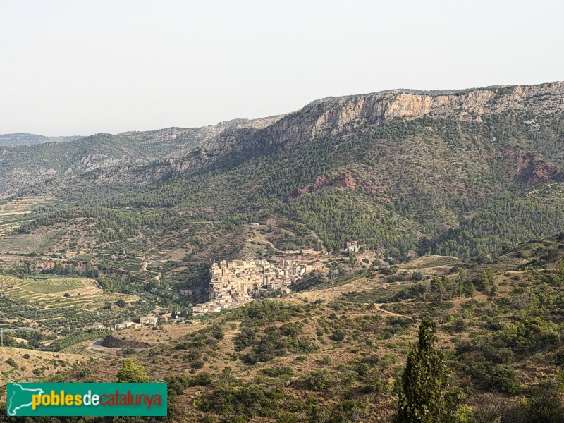 Gratallops - Panoràmica de Vilella Baixa des de l'ermita de la Consolació (Foto: Albert Esteves, 2026) Gratallops - Panoràmica de Vilella Baixa des de l'ermita de la Consolació