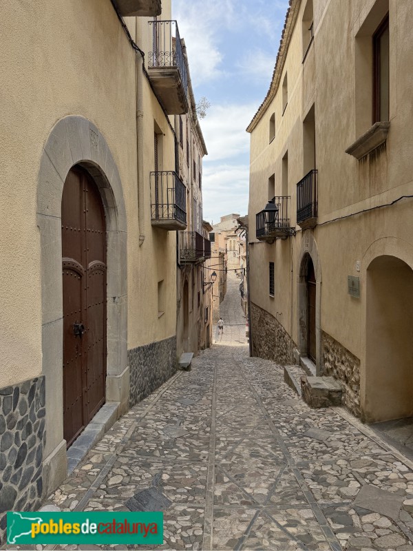 Torroja del Priorat - Carrer Major (Foto: Albert Esteves, 2026) Torroja del Priorat - Carrer Major