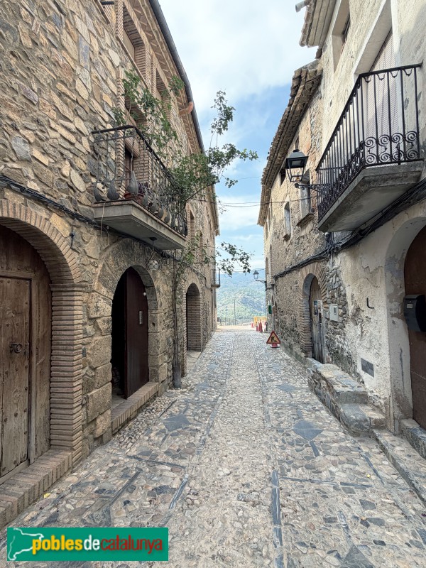 Torroja del Priorat - Carrer Major (Foto: Albert Esteves, 2026) Torroja del Priorat - Carrer Major