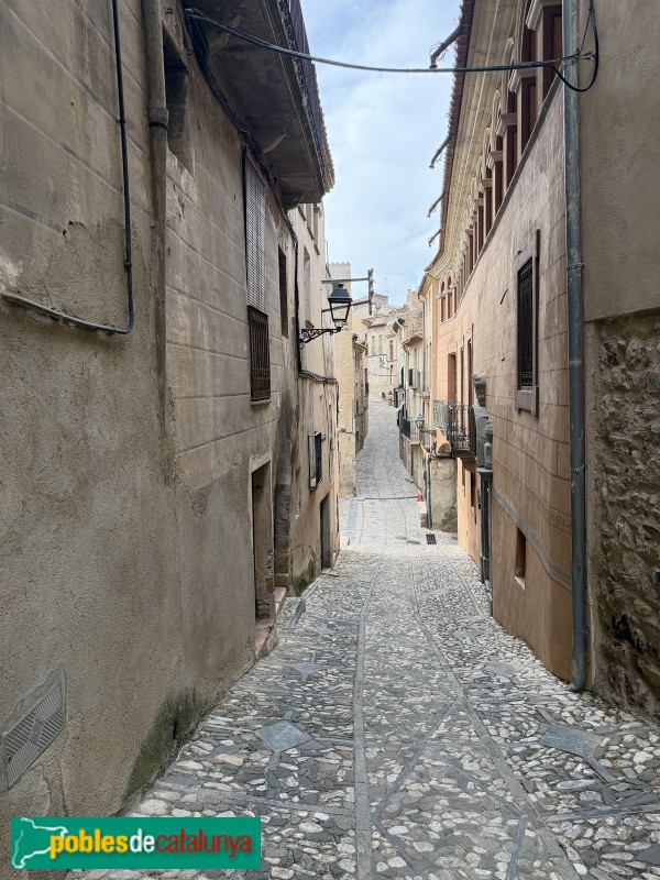 Torroja del Priorat - Carrer Major (Foto: Albert Esteves, 2026) Torroja del Priorat - Carrer Major