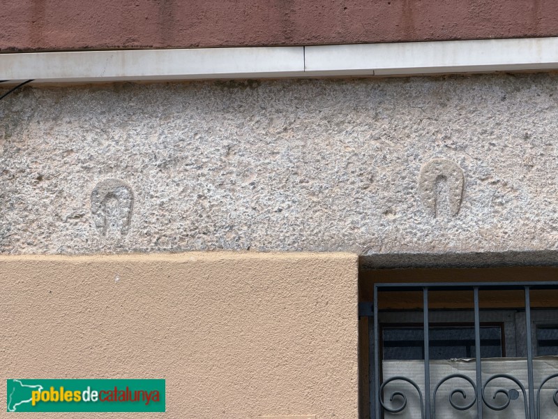 El Masroig - Llinda amb ferradures