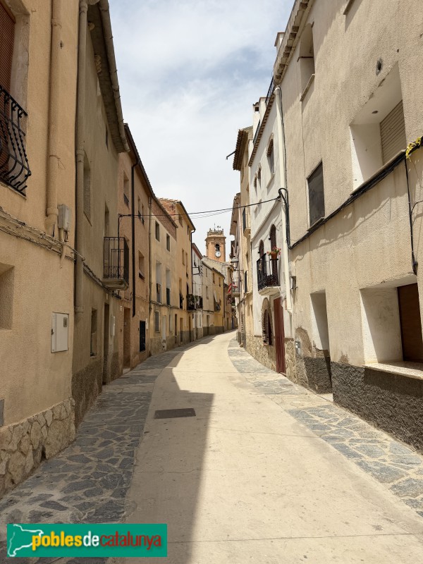 El Molar - Carrer Major (Foto: Albert Esteves, 2026) El Molar - Carrer Major