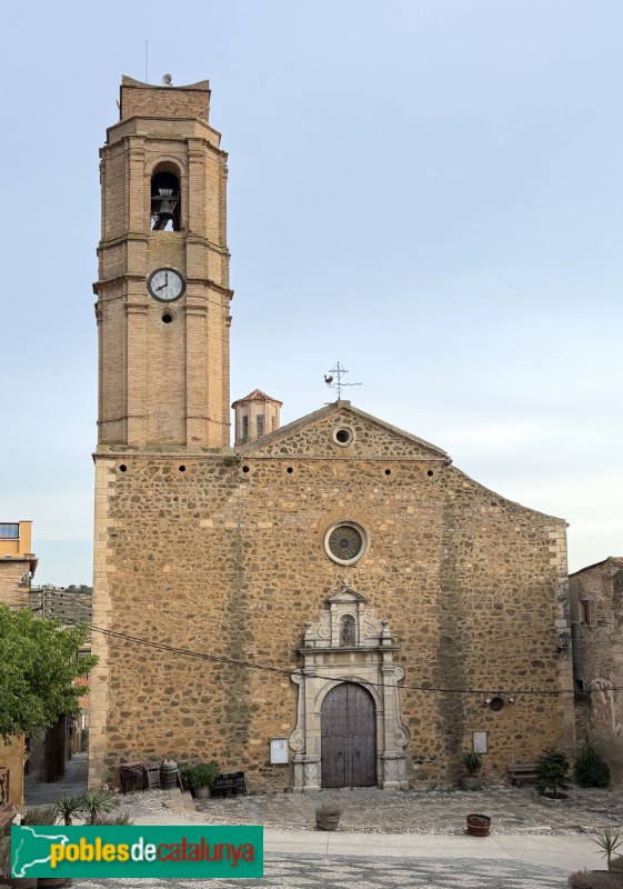 Gratallops - Església de Sant Llorenç (Foto: Albert Esteves, 2026) Gratallops - Església de Sant Llorenç
