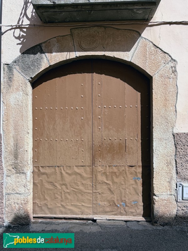 Pradell de la Teixeta - Portal de 1856