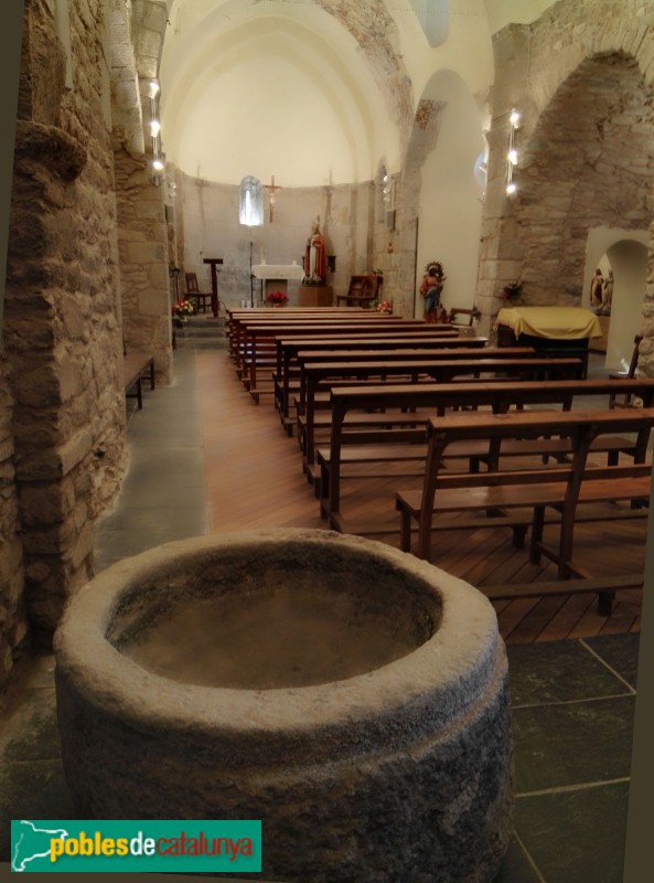 Meranges - Església de Sant Serni (Foto: <i>MdelPino, CC BY-SA 4.0</i>, 2016) Meranges - Església de Sant Serni