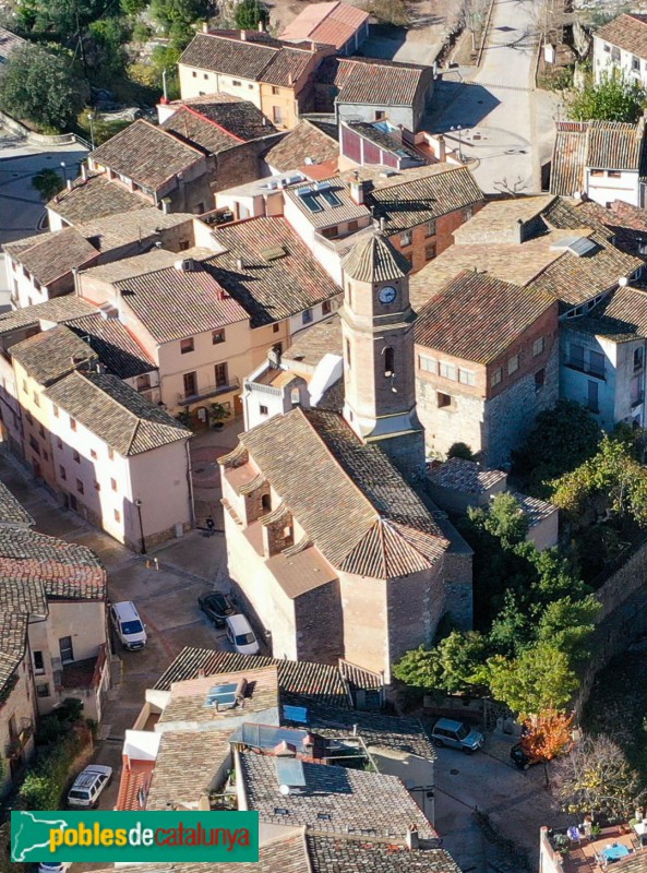 La Torre de Fontaubella - Església de Santa Maria (Foto: Francesc Vidal-Barraquer, 2020) La Torre de Fontaubella - Església de Santa Maria
