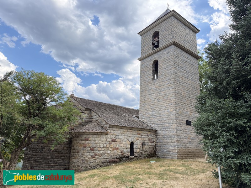 Isòvol - Església de Sant Miquel (Foto: Albert Esteves, 2026) Isòvol - Església de Sant Miquel