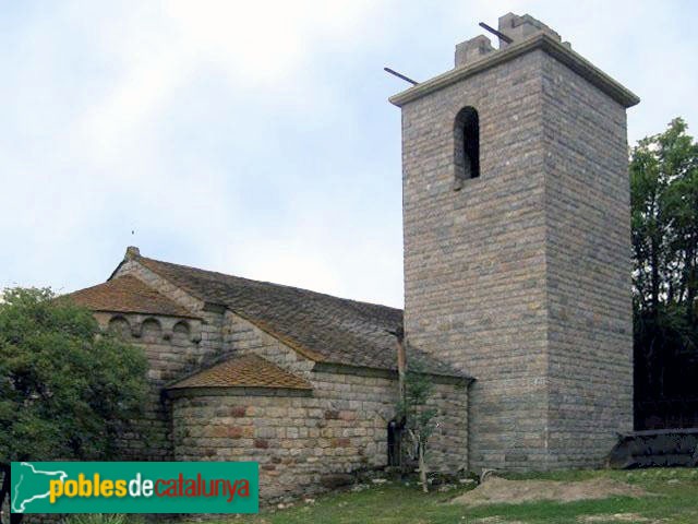 Isòvol - Església de Sant Miquel (Foto: Albert Esteves, 2006) Isòvol - Església de Sant Miquel
