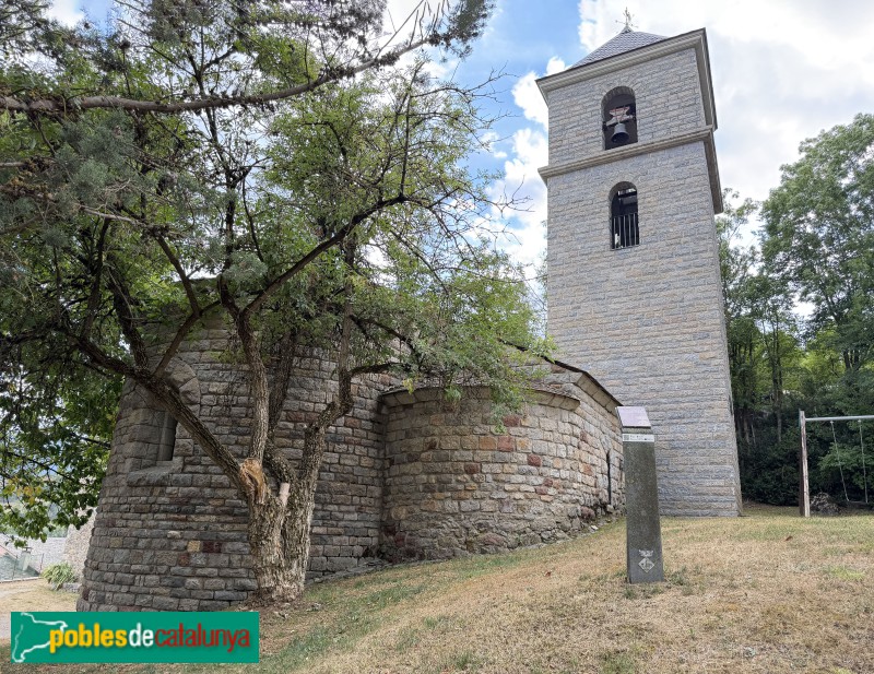 Isòvol - Església de Sant Miquel (Foto: Albert Esteves, 2026) Isòvol - Església de Sant Miquel