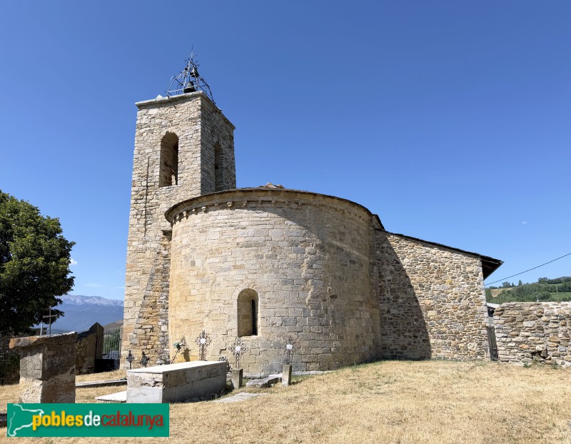Isòvol - Església de Santa Maria d'All (Foto: Albert Esteves, 2026) Isòvol - Església de Santa Maria d'All