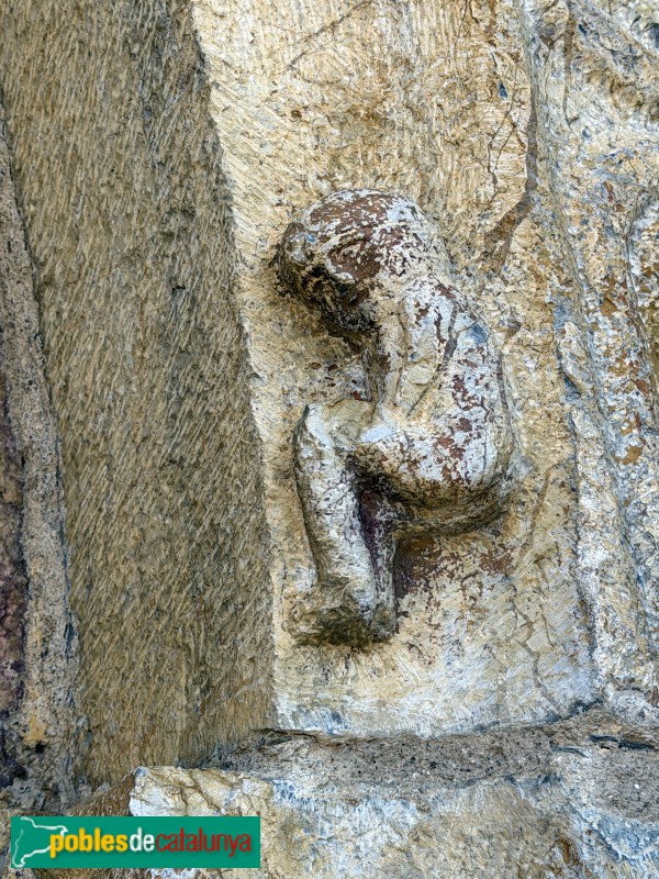 Isòvol - Església de Santa Maria d'All. Portada (Foto: Albert Esteves, 2026) Isòvol - Església de Santa Maria d'All. Portada
