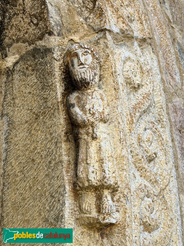 Isòvol - Església de Santa Maria d'All. Portada (Foto: Albert Esteves, 2026) Isòvol - Església de Santa Maria d'All. Portada