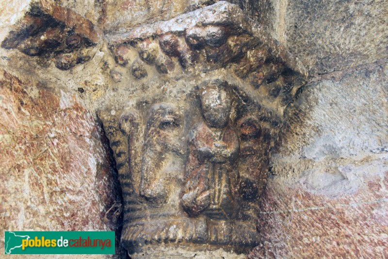 Isòvol - Església de Santa Maria d'All. Portada (Foto: Albert Esteves, 2014) Isòvol - Església de Santa Maria d'All. Portada