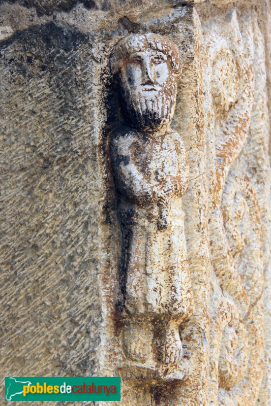 Isòvol - Església de Santa Maria d'All. Portada (Foto: Albert Esteves, 2014) Isòvol - Església de Santa Maria d'All. Portada