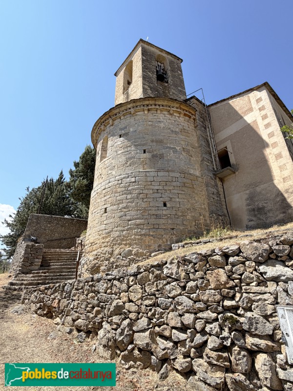 Isòvol - Església de Sant Pere d'Olopte (Foto: Albert Esteves, 2026) Isòvol - Església de Sant Pere d'Olopte