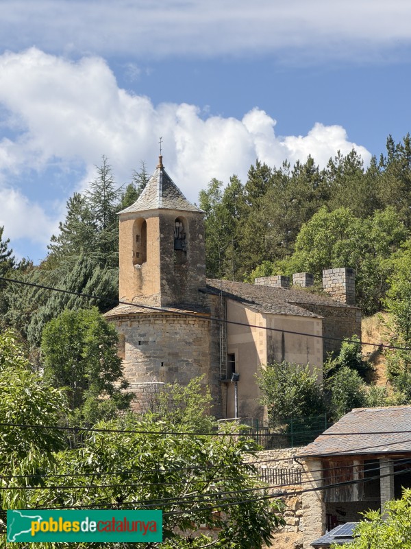 Isòvol - Església de Sant Pere d'Olopte (Foto: Albert Esteves, 2026) Isòvol - Església de Sant Pere d'Olopte