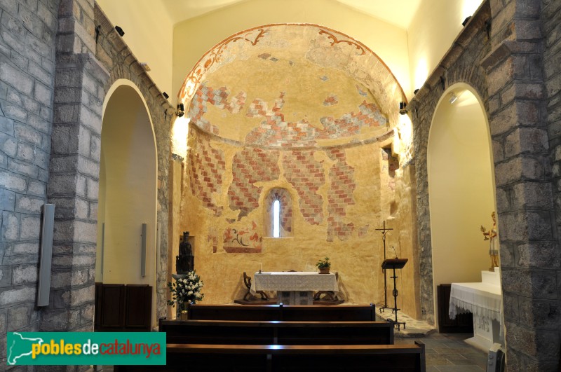Isòvol - Església de Santa Maria d'All (Foto: Jordi Contijoch -calaix.gencat.cat-, 2009) Isòvol - Església de Santa Maria d'All