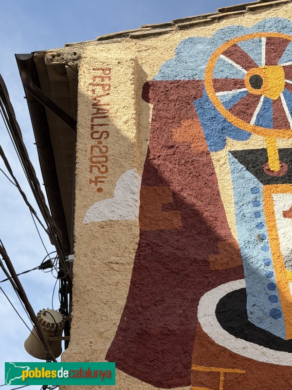 Bellmunt del Priorat - Mural <i>El Casal, 1978</i>