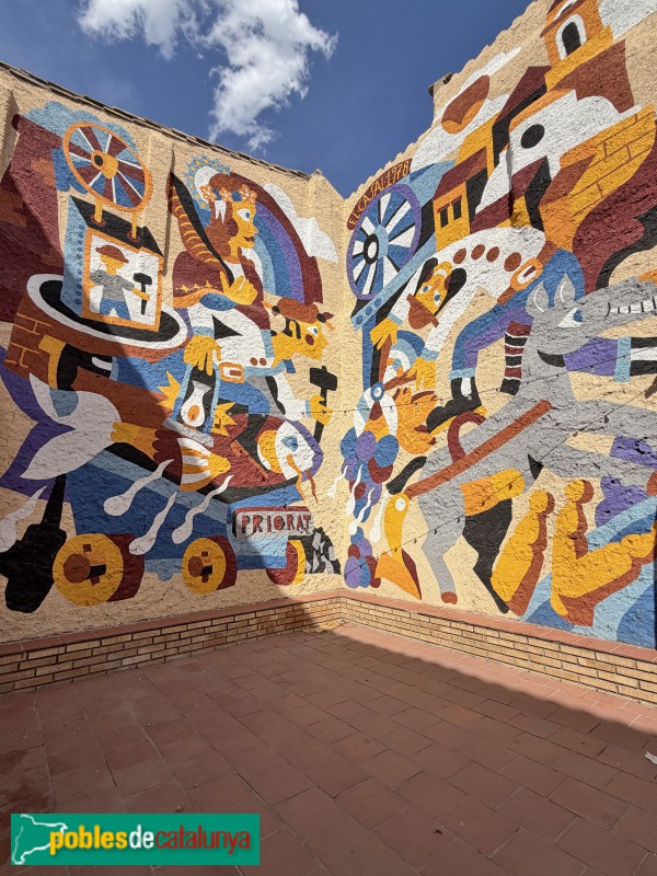 Bellmunt del Priorat - Mural <i>El Casal, 1978</i>