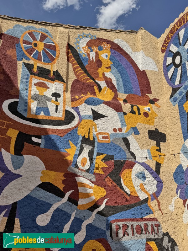 Bellmunt del Priorat - Mural <i>El Casal, 1978</i>