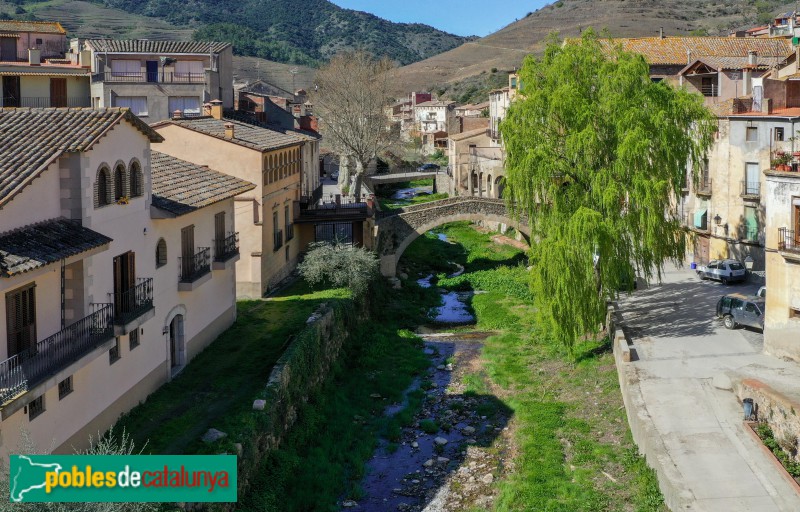 Porrera - Pont Vell (Foto: Francesc Vidal-Barraquer, 2021) Porrera - Pont Vell